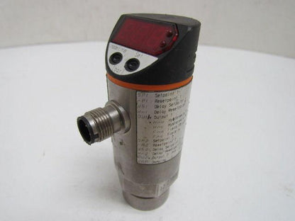 IFM Efector PN7027 D-45127 Electronic Pressure Monitor G 1/4" Port