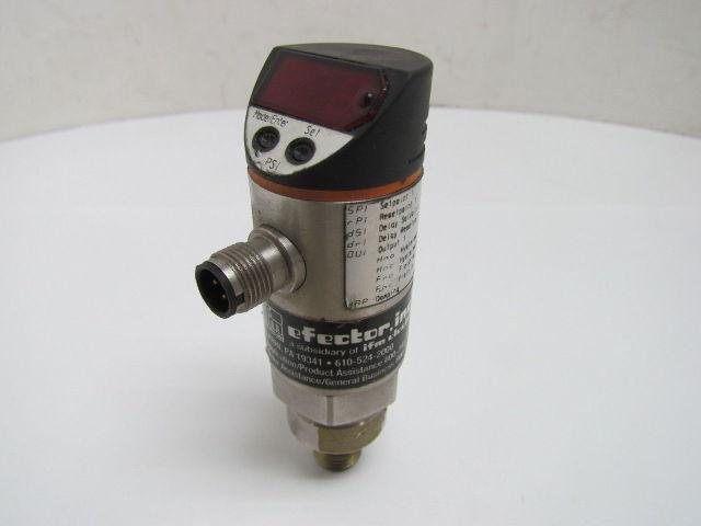 IFM Efector PN3322 Electronic Pressure Monitor 7/16 UNF Port 20-30 VDC