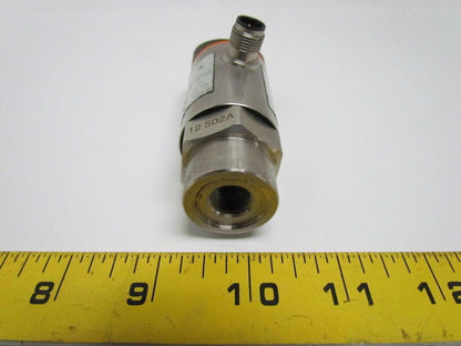IFM Efector PB5026 D-4S127 Electronic Pressure Sensor G 1/4" Port 18-30 VDC