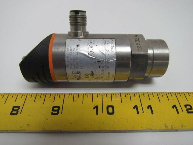 IFM Efector PB5026 D-4S127 Electronic Pressure Sensor G 1/4" Port 18-30 VDC