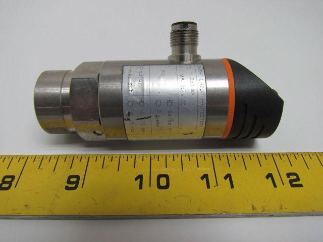 IFM Efector PB5026 D-4S127 Electronic Pressure Sensor G 1/4" Port 18-30 VDC