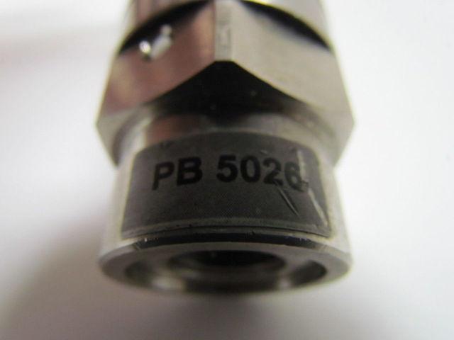 IFM Efector PB5026 D-4S127 Electronic Pressure Sensor G 1/4" Port 18-30 VDC