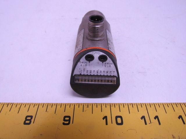 IFM Efector PB5022 D-45127 Electronic Pressure Sensor G 1/4" Port 18-30 VDC