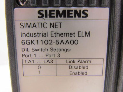 Siemens 6GK1102-5AA00 Industrial Ethernet Elm