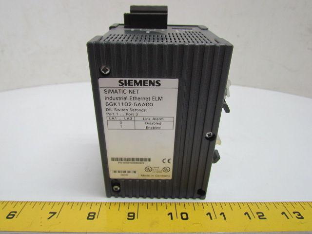 Siemens 6GK1102-5AA00 Industrial Ethernet Elm