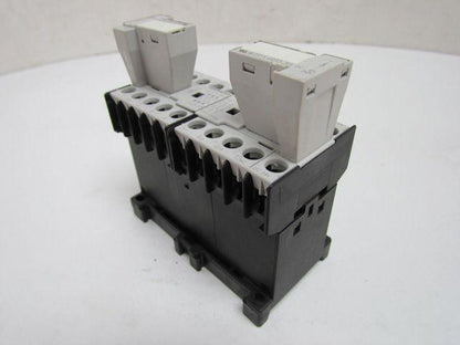 Siemens 3TD2000-1BB4 3tX4490-3A Contactor 9 Amp 3 Pole Reversing 24VDC Coil