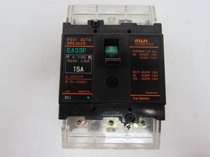 Fuji Electric EA33F Auto Circuit Breaker 15 A