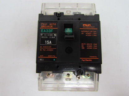 Fuji Electric EA33F Auto Circuit Breaker 15 A