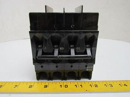 Airpax 209 LK-54 406-3113 Circuit Breaker 4 Pole 240 VAC 60 Amp