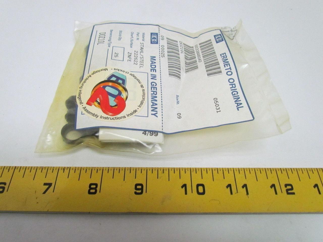 Parker DOZ10L 222622 EO-2 Soft Sealing Ring NEW Bag of 25 10MM