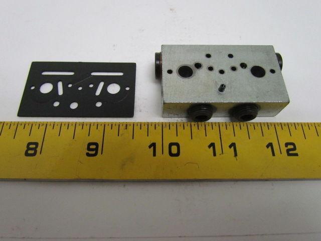 Robertshaw Controls 562504 001-010-002 MJ-10T Modular Divider Flow Valve MJ10T