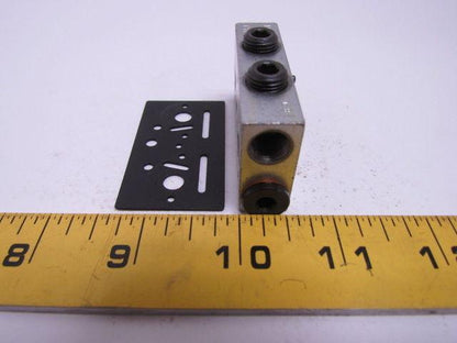 Robertshaw Controls 562504 001-010-002 MJ-10T Modular Divider Flow Valve MJ10T