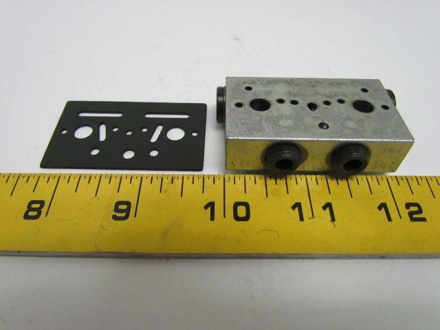 Robertshaw Controls 562504 001-010-002 MJ-10T Modular Divider Flow Valve MJ10T