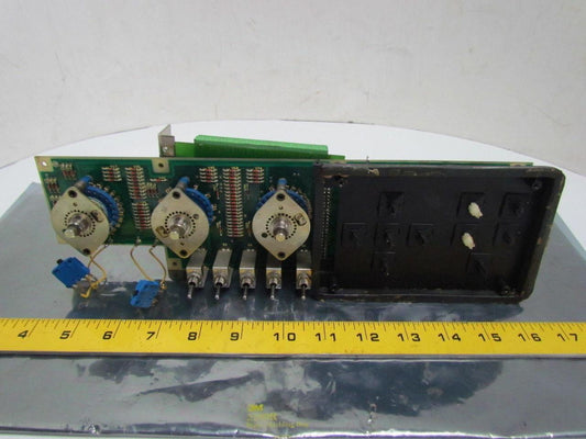 Siemens 6FX1118-8AD01 6FX1126-8AA00 3-Switch Panel Circuit Board