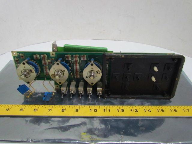 Siemens 6FX1118-8AD01 6FX1126-8AA00 3-Switch Panel Circuit Board