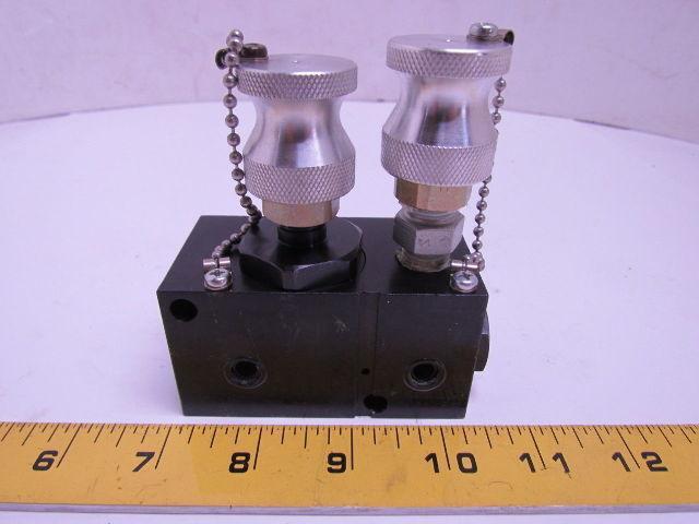 Pascal VCB-LGB 38504 Double Acting Coupling Valve Manifold GS Mounting NEW