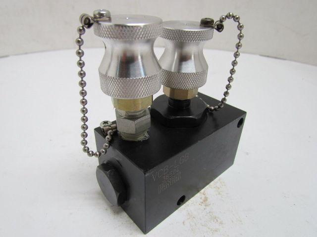 Pascal VCB-LGB 38504 Double Acting Coupling Valve Manifold GS Mounting NEW