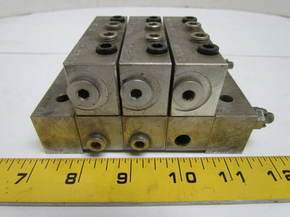 Farval M2500 3-Section Divider Valve Assembly M2500-20T, 10S