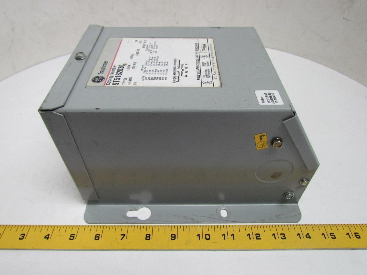 GE General Electric 9T51B2030 Type QB Multi-Tap Transformer 1.00 KVA Class 180