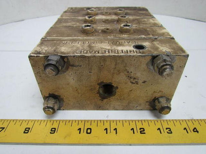 Farval 3000-150A Singleline Divider Valve Manifold 3-Section