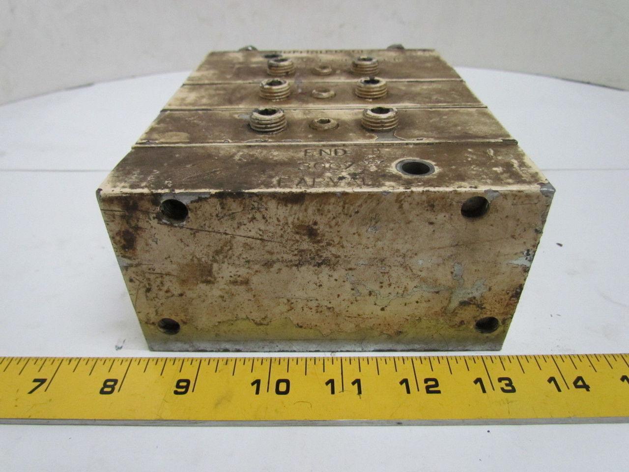 Farval 3000-150A Singleline Divider Valve Manifold 3-Section