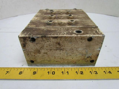 Farval 3000-150A Singleline Divider Valve Manifold 3-Section