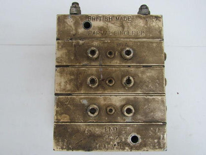 Farval 3000-150A Singleline Divider Valve Manifold 3-Section