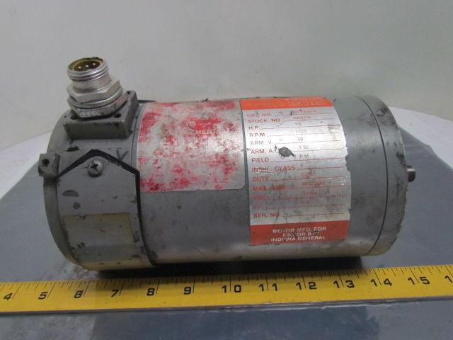 Fincor 9303309TN 5002726 1/3 HP 1725 RPM 90V 48C Frame TENV DC Motor
