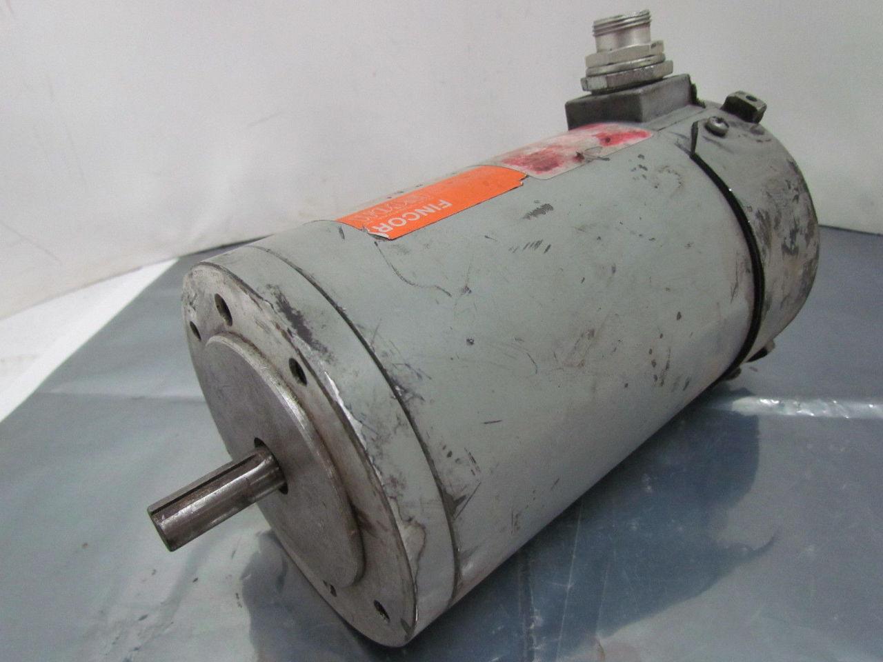 Fincor 9303309TN 5002726 1/3 HP 1725 RPM 90V 48C Frame TENV DC Motor