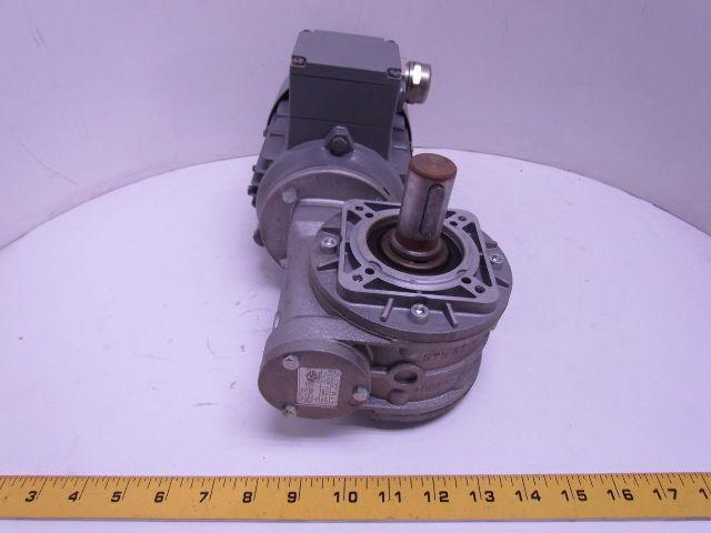 Johnson Teknik A/S .43KW .58HP 230/400/460V Electric Motor w/10:1 STM Gearbox