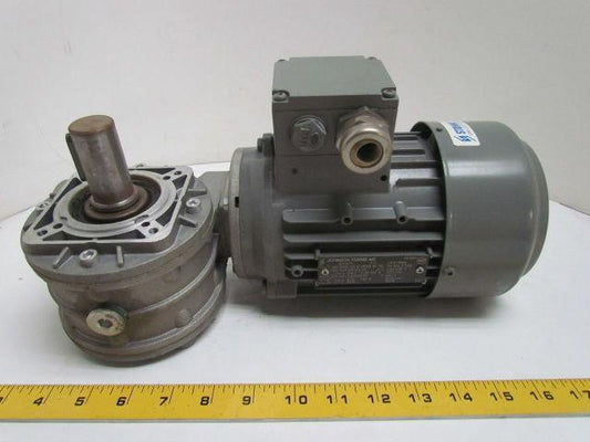 Johnson Teknik A/S .43KW .58HP 230/400/460V Electric Motor w/10:1 STM Gearbox