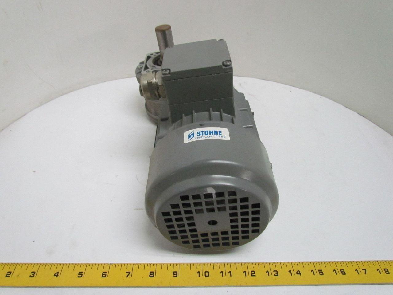 Johnson Teknik A/S .43KW .58HP 230/400/460V Electric Motor w/10:1 STM Gearbox