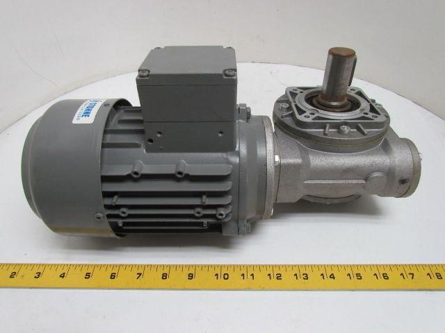 Johnson Teknik A/S .43KW .58HP 230/400/460V Electric Motor w/10:1 STM Gearbox