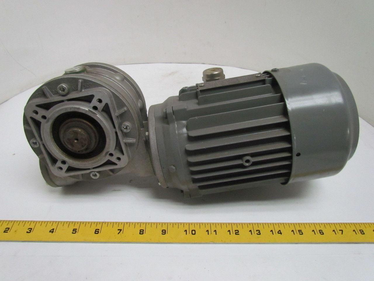 Johnson Teknik A/S .43KW .58HP 230/400/460V Electric Motor w/10:1 STM Gearbox