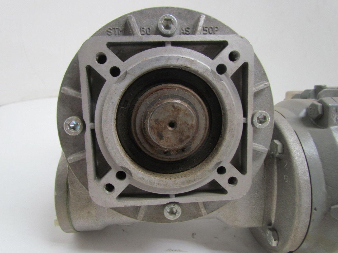 Johnson Teknik A/S .43KW .58HP 230/400/460V Electric Motor w/10:1 STM Gearbox