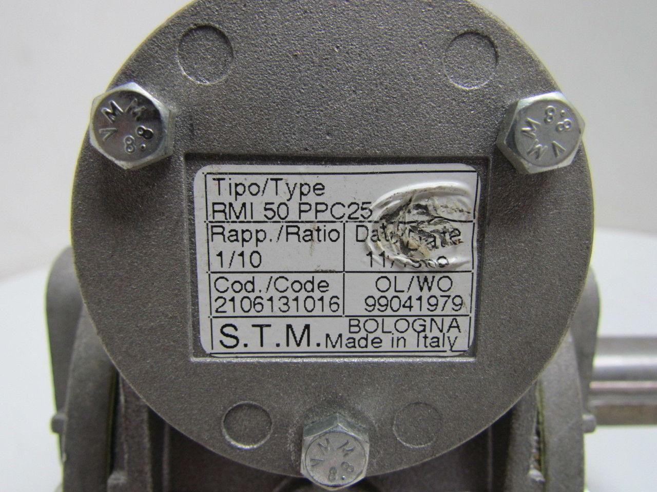 Johnson Teknik A/S .43KW .58HP 230/400/460V Electric Motor w/10:1 STM Gearbox