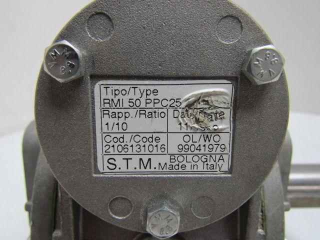 Johnson Teknik A/S .43KW .58HP 230/400/460V Electric Motor w/10:1 STM Gearbox