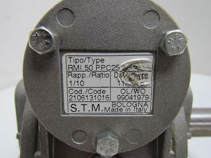 Johnson Teknik A/S .43KW .58HP 230/400/460V Electric Motor w/10:1 STM Gearbox