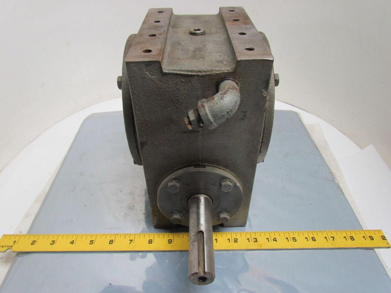 Cleveland 30ESX 61M Series 10:1 Ratio 5.3 HP 1750 RPM Speed Reducer Gear Box