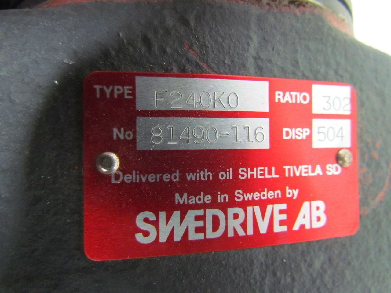 302:1 Ratio 5.8RPM Large Combo Worm Spur Gear Box Speed Reducer Iron Case 132lb