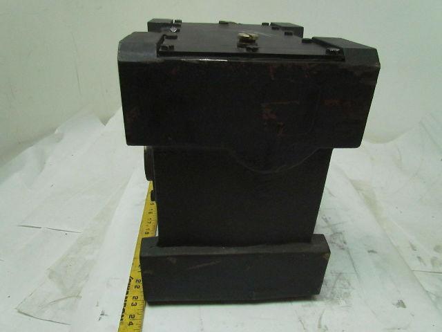 302:1 Ratio 5.8RPM Large Combo Worm Spur Gear Box Speed Reducer Iron Case 132lb