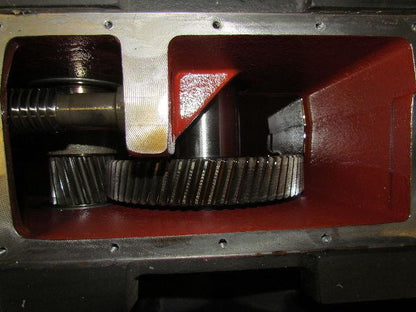 302:1 Ratio 5.8RPM Large Combo Worm Spur Gear Box Speed Reducer Iron Case 132lb