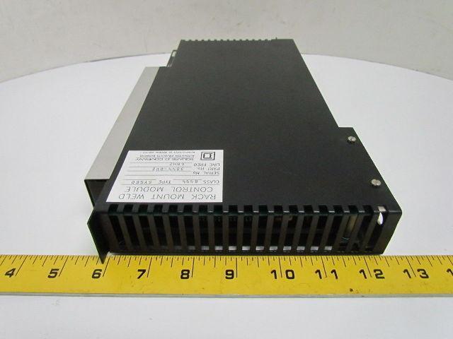 Square D Class 8994 3844-002 Type SYS80 Rack Mount Weld Control Module