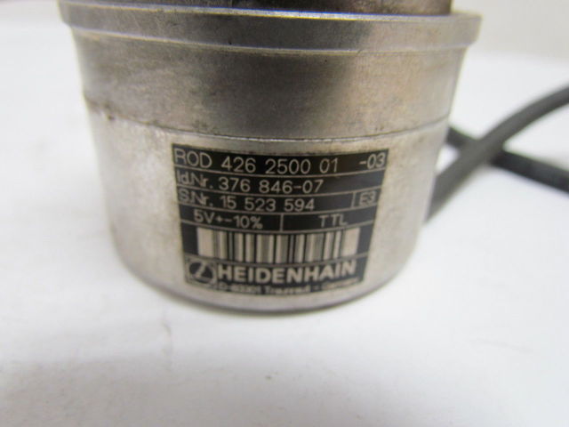 Heidenhain Corp ROD 426 2500 01-03 376 846-07 Rotary Encoder