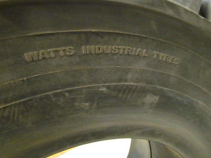 Watts 350X15 9.75 350-15 Solid Pneumatic Forklift Tire Deep Traction Tread NEW
