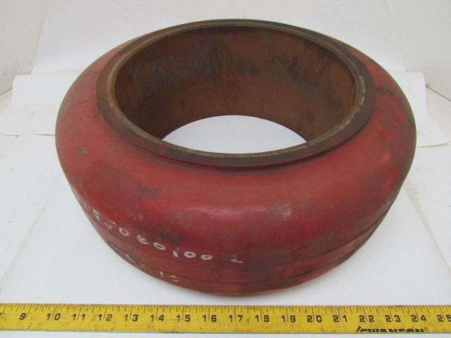 Superior Tire 15-1/2X6X10 Cushothane Polyurethane Smooth Press On Forklift Tire