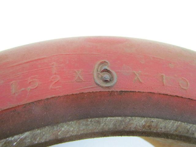Superior Tire 15-1/2X6X10 Cushothane Polyurethane Smooth Press On Forklift Tire