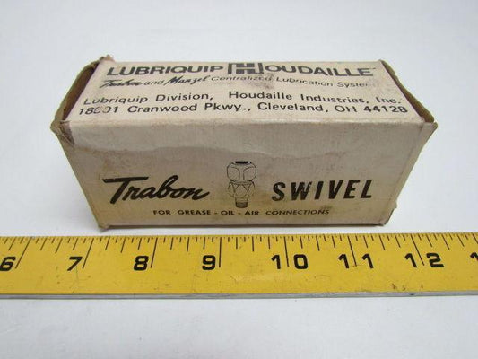 Trabon Lubriquip 503-706-001 3706 1 90 Degree Ball Bearing Swivel Fitting NIB