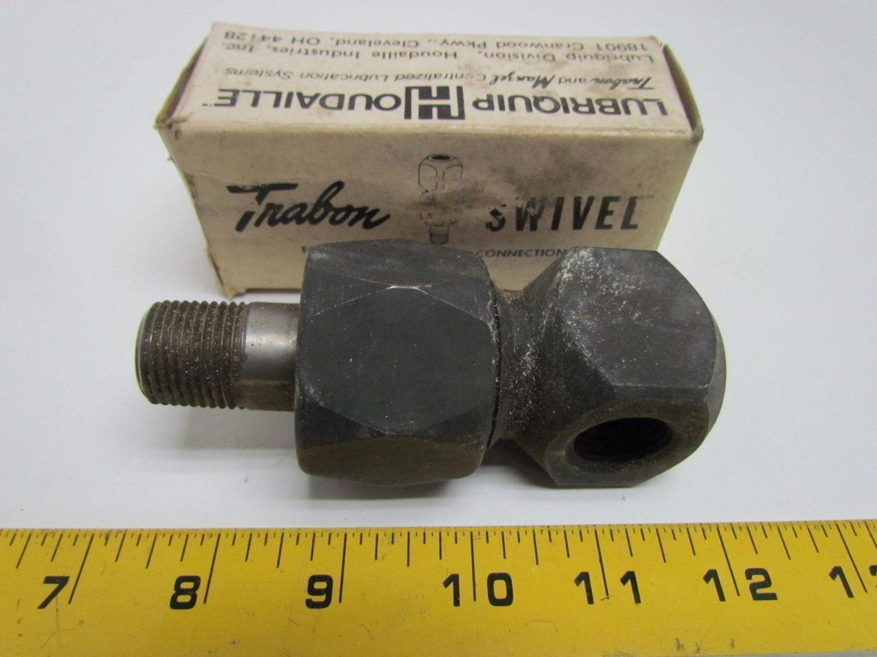 Trabon Lubriquip 503-706-001 3706 1 90 Degree Ball Bearing Swivel Fitting NIB