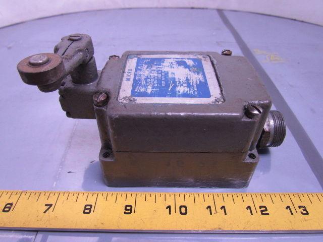 Micro 301LS1 18PA3 Precision Limit Switch 120/240/480 VAC